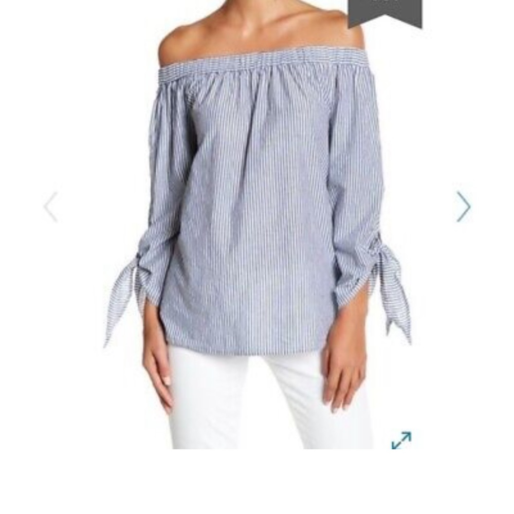 Beach lunch lounge off shoulder top cover up blouse
